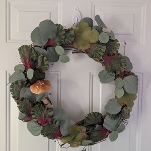 Earthy Greens Wreath